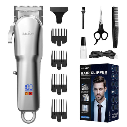 Sejoy Electric Hair Trimmer Cordless Professional Shaver