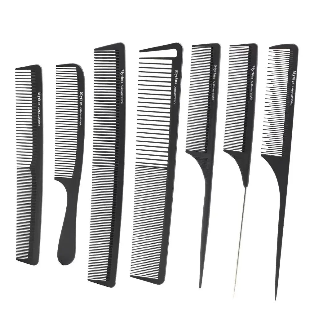 Professional Barber Haircut Hairdressing Styling Comb Sets