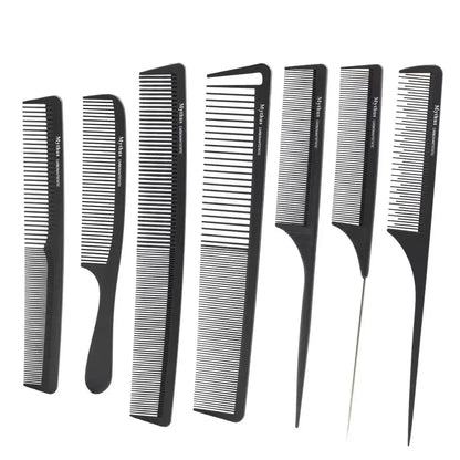 Professional Barber Haircut Hairdressing Styling Comb Sets