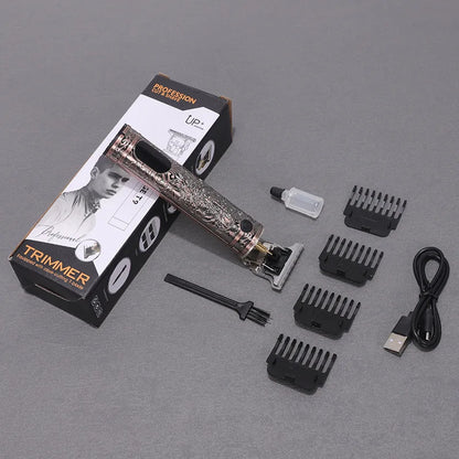 Electric Shaver for Men Digital Display Stainless Steel Cutter Head