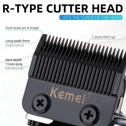 Kemei Men's Electric Hair Clipper USB Rechargeable KM-2296