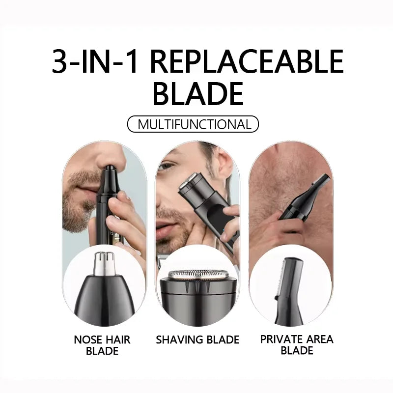 KEMEI KM-277 Ear and Nose Hair Trimmer for Men