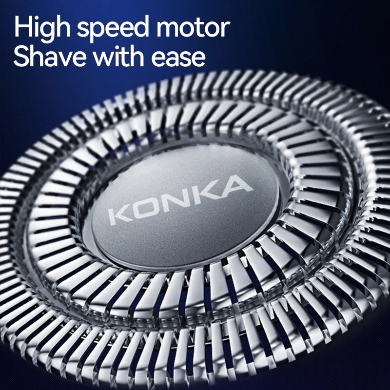KONKA Portable Mini Electric Shaver For Travel Beard Razor