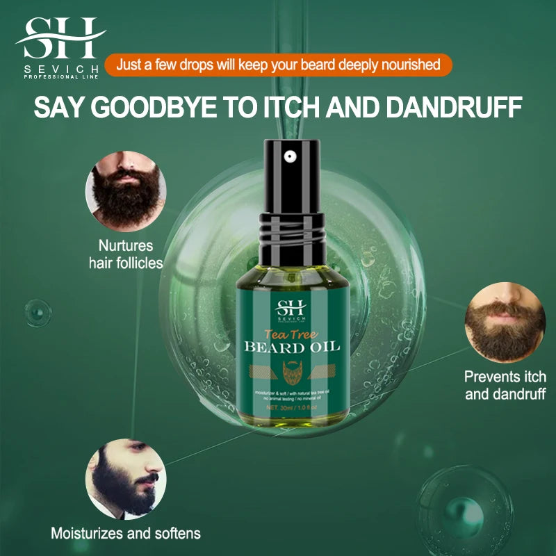 SEVICH Growth Beard Oil for Men Moisturizing Oil