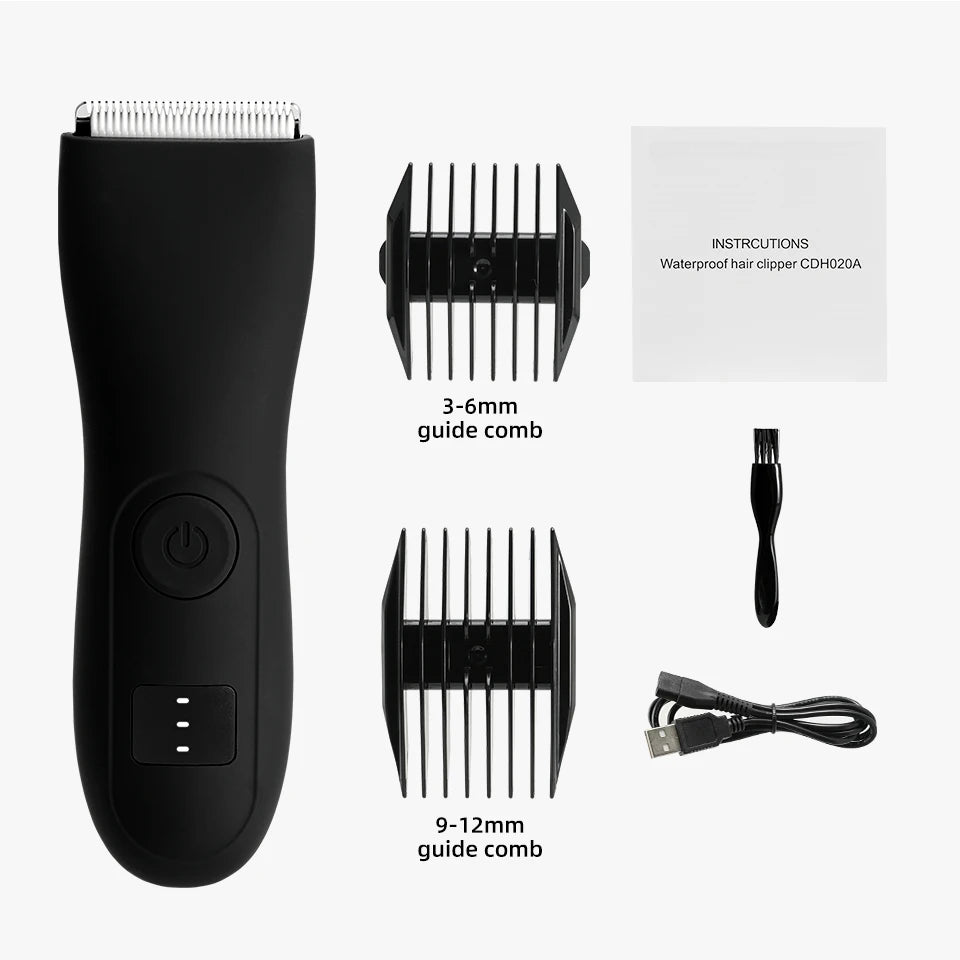 Mens Body Hair Trimmer and Women Lady Shaver Hair Removal Bikini Trimmer