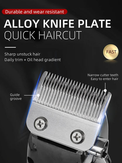 Kemei Pg809A Adjustable Powerful Hair Clipper Barber Electric Hair Trimmer