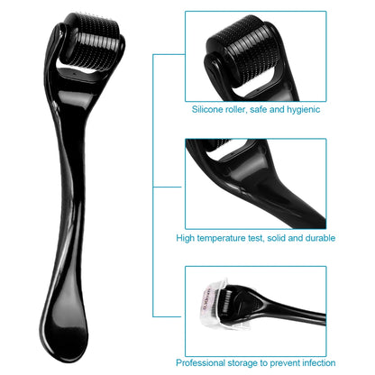 Professional Titanium Derma Roller for Facial Body Hair Growth