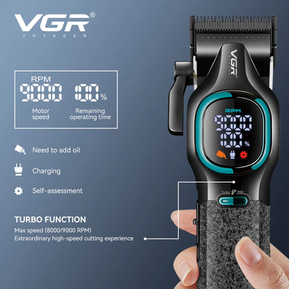 VGR high-end hair trimmer two-piece set V-886 S2