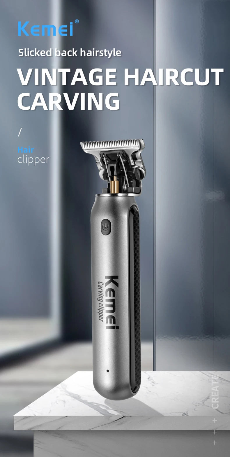 Kemei 10W Hair Clippers Men Beard Trimmer Cutter