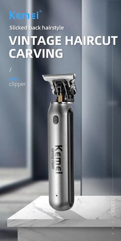 Kemei 10W Hair Clippers Men Beard Trimmer Cutter