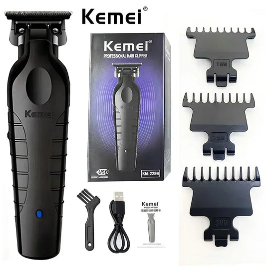 Hair Trimmer 0mm Zero Gapped Carving Clipper Detailer Machine