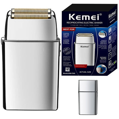 Kemei Tx5 Pro Metal Housing Barber Shop Hair Electric Shaver