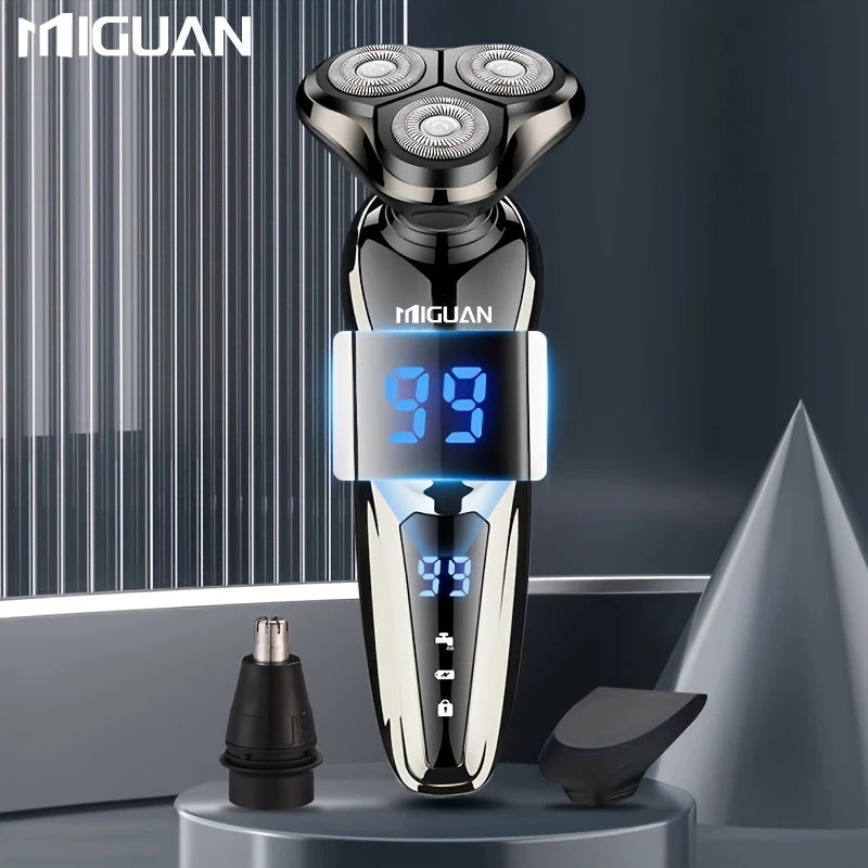 Electric Razor For Men  3 In 1 Electric Shaver Nose Hair Trimmer