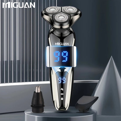 Electric Razor For Men  3 In 1 Electric Shaver Nose Hair Trimmer
