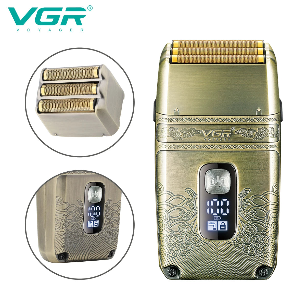 VGR Shaver Professional Electric Razor Shaving Machine