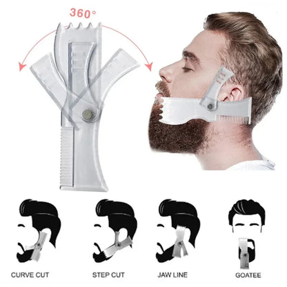 5-in-1 Adjustable Rotatable Beard Comb for Men