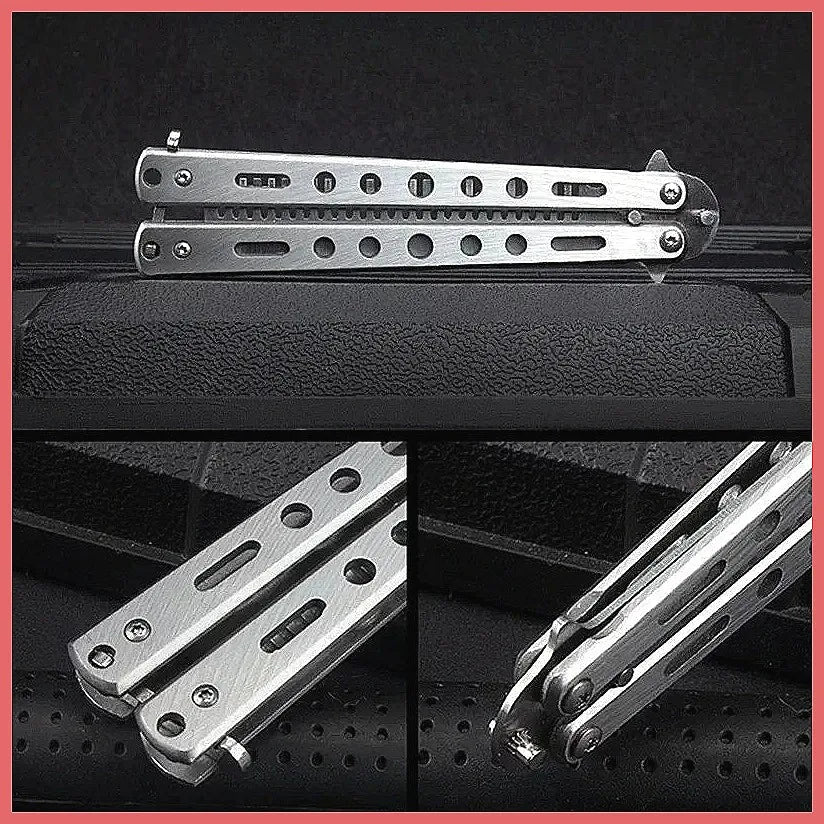 Butterfly Practice Training Comb Stainless Steel Beard Moustache