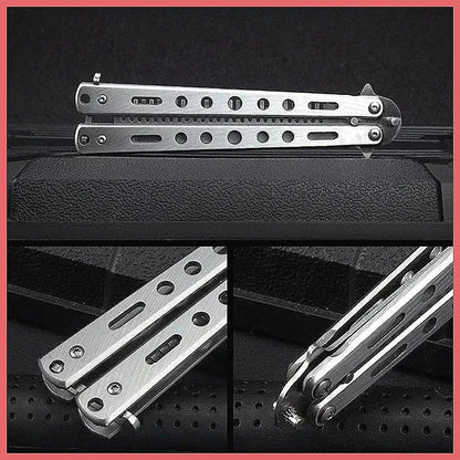 Butterfly Practice Training Comb Stainless Steel Beard Moustache