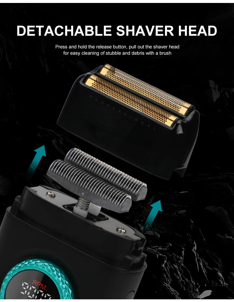 VGR 977 377 new hair trimming set high-end men's hair clipper