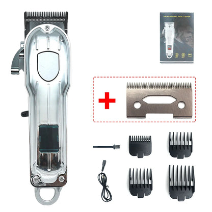 Professional Hair Clipper for Men 10W High Power LED Display