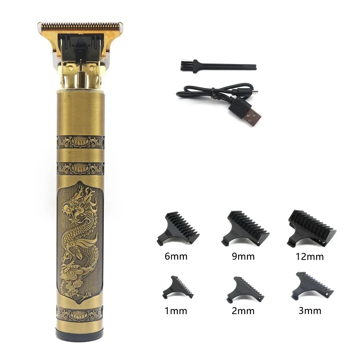 Professional T9 Hair Trimmer Machine Metal Body