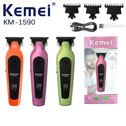 KEMEI km-1590 Cordless Blade Trimmer Edgers Clippers