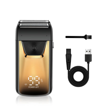Men's electric reciprocating aluminum foil shaver