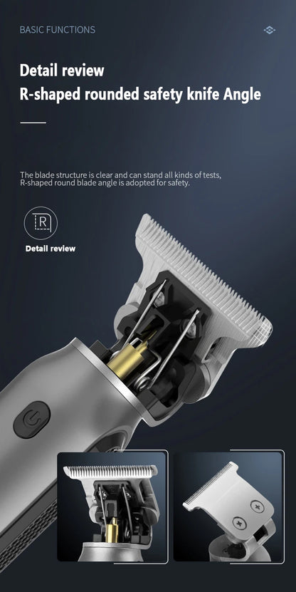 Kemei Rechargeable Electric Cordless Hair Clipper Trimmer