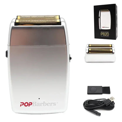 POP Barbers P620 Professional Electric Men's Beard Trimmer