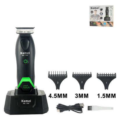 Kemei KM-1385 Electric Hair Clipper for Men T-Blade
