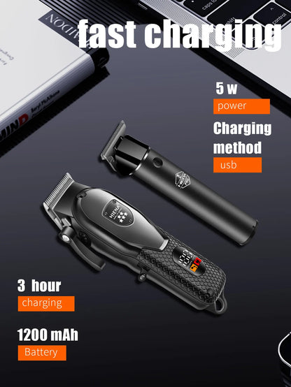 hiena Hair Clipper Kit for Men Electric Shaver Hair Trimmer