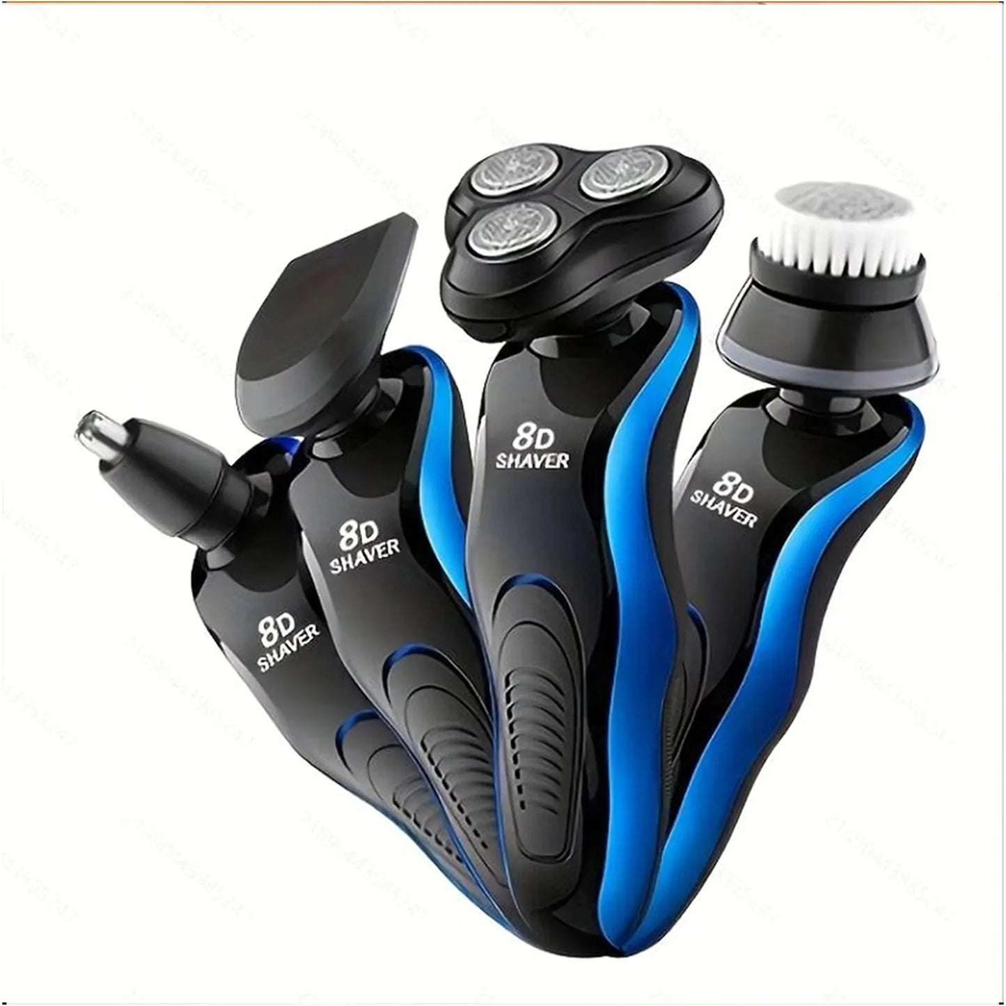 1pc Shaver Male 8D Three-in-one Electric Razor Men Face Shaver