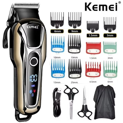 Kemei 1990 new hair clipper professional hair clipper set