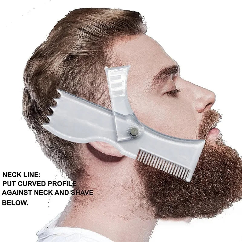 5-in-1 Adjustable Rotatable Beard Comb for Men