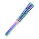 Foldable Comb Stainless Steel Practice Training Butterfly Comb