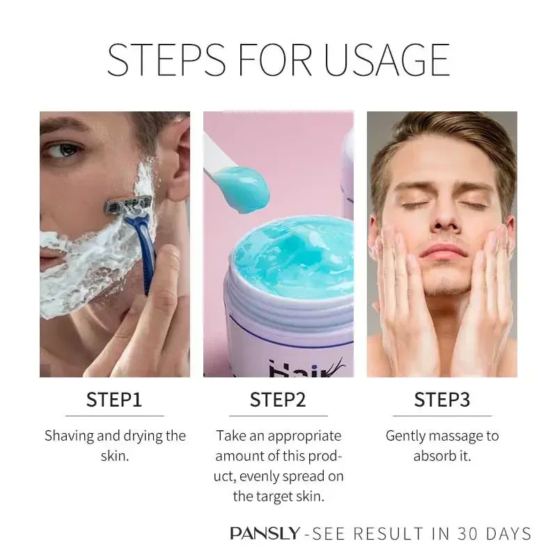 50g Hair Removal Cream for Unisex Reduce Hair Growth