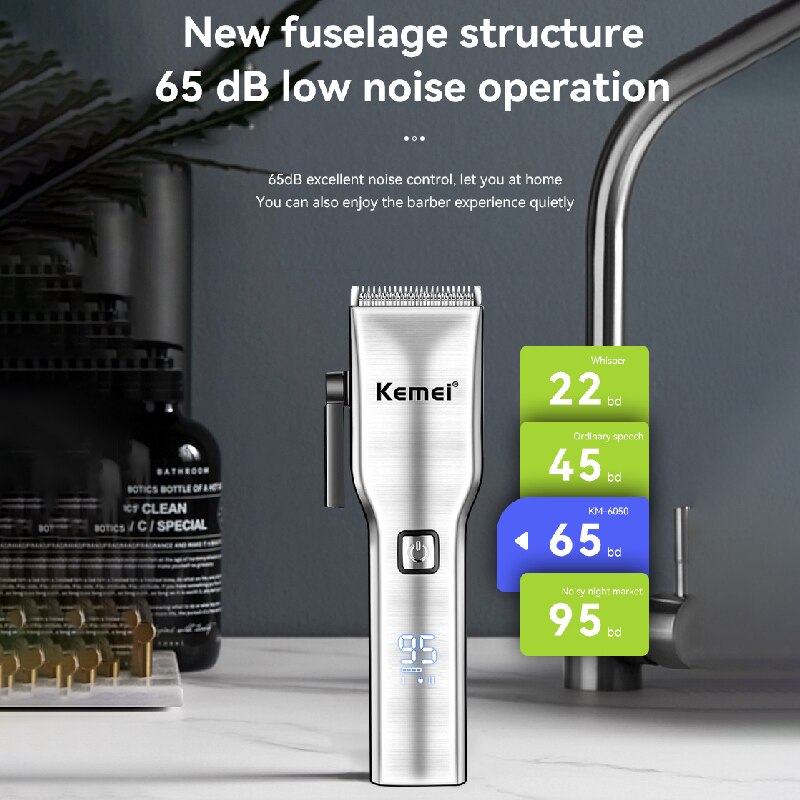 Original Kemei Professional Hair Clipper Barber Hair Trimmer For Men