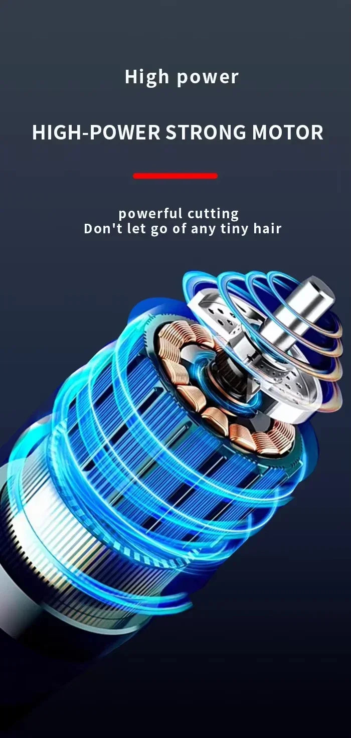 Kemei KM-2628 KM-678 KM-2024 USB Rechargeable Hair Clipper