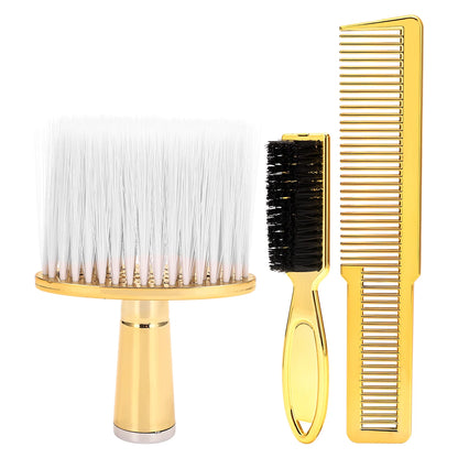 Professional Barber Kit: Neck Duster Beard Brush