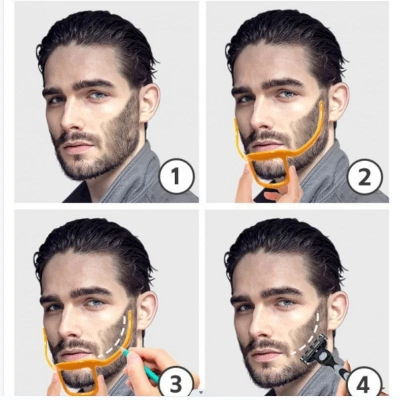 High Quality Practical Plastic Men's Beard Shaping Shaper