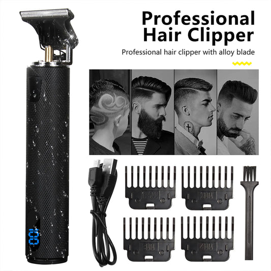 T9 Rechargeable Hair Clippers kit Professional Trimmer