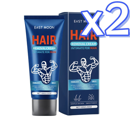East Moon Men Hair Removal Cream Intimate Areas Painless Removal