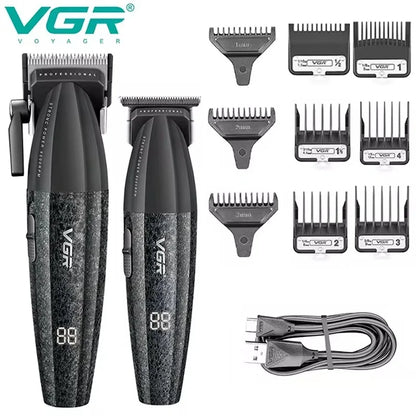 VGR Professional Hair Trimmer Barber Electric Hair Clipper V-640