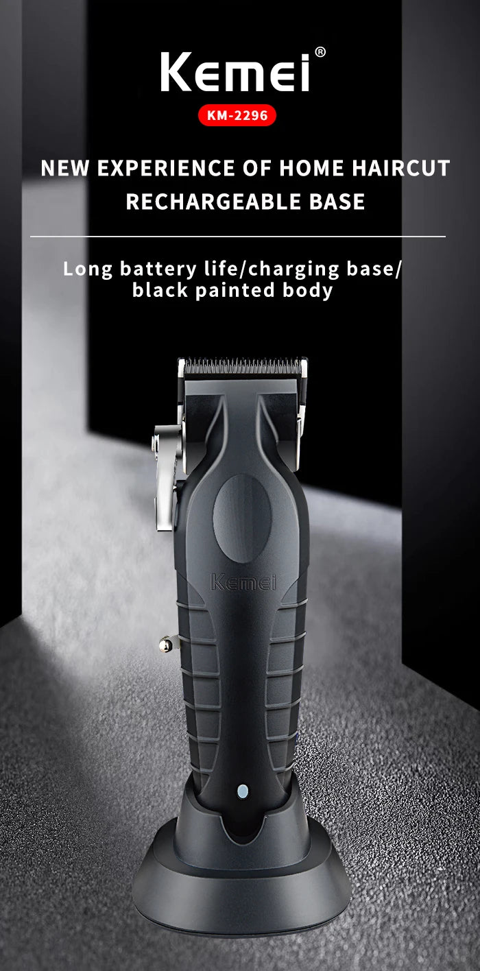 Kemei KM-2296 KM-2024 Hair Clipper Hair Trimmer Shaver KM-2299
