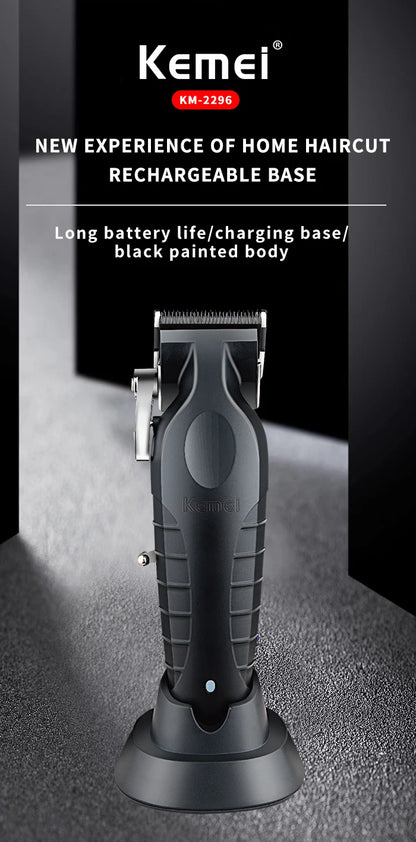 Kemei KM-2296 KM-2024 Hair Clipper Hair Trimmer Shaver KM-2299