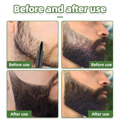 Waterproof Beard Facial Hair Styling Beard Enhancer Pen Beard Filler