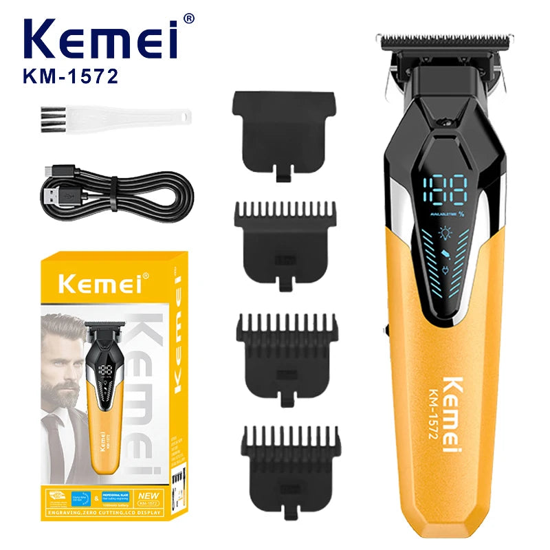 Kemei Hair Trimmers Electric Clippers Professional Hair Trimmers KM-1572