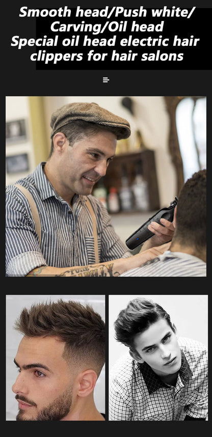 Men's Hair Clipper Professional Electric Hair Clipper