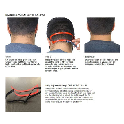 Hair Trimming Ruler Neckline Guide Shaping Styling