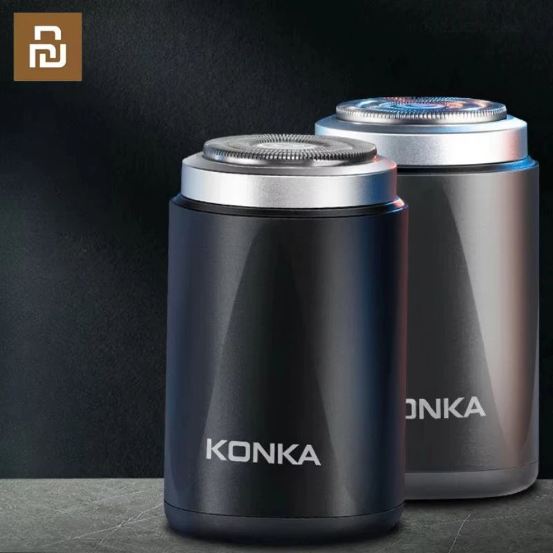 KONKA Mini Portable Electric Shaver Mini Portable Waterproof Shaver